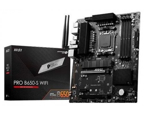 PLACA BASE MSI PRO B650-S WIFI AM5 ATX 4XDDR5